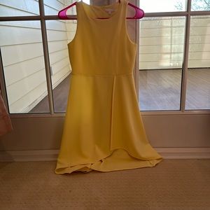kids yellow dress